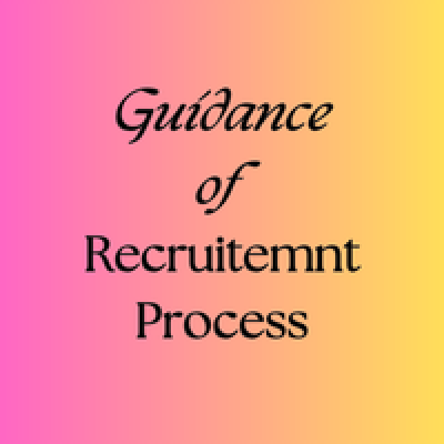 recruitment process guidance